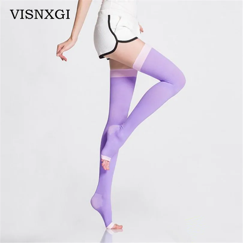 420D Compression Stockings Legs Professional Anti Varicose Fat Burning Stovepipe Lycra Women Stockings Sleeping Stockings Health
420D Compression Stockings Legs Professional Anti Varicose Fat Burning Stovepipe Lycra Women Stockings Sleeping Stockings Health