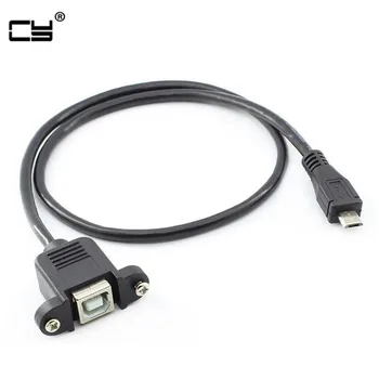 5PCS/lot Micro USB 5pin Male to USB B Female Panel Mount Type Cable 30cm with Screws cable 30cm 50cm 100cm
5PCS/lot Micro USB 5pin Male to USB B Female Panel Mount Type Cable 30cm with Screws cable 30cm 50cm 100cm