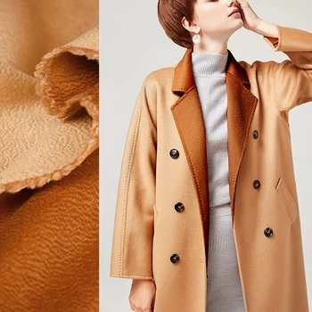 150CM Wide 780G/M Weight Thick Brown Double-Faced Two-Colored Water Wave Cashmere Wool Fabric for Winter Overcoat Outwear E860
150CM Wide 780G/M Weight Thick Brown Double-Faced Two-Colored Water Wave Cashmere Wool Fabric for Winter Overcoat Outwear E860