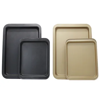 2 pieces stainless steel Rectangular non-stick bread cake baking pan light baking pan diy baking pizza cake pans
2 pieces stainless steel Rectangular non-stick bread cake baking pan light baking pan diy baking pizza cake pans