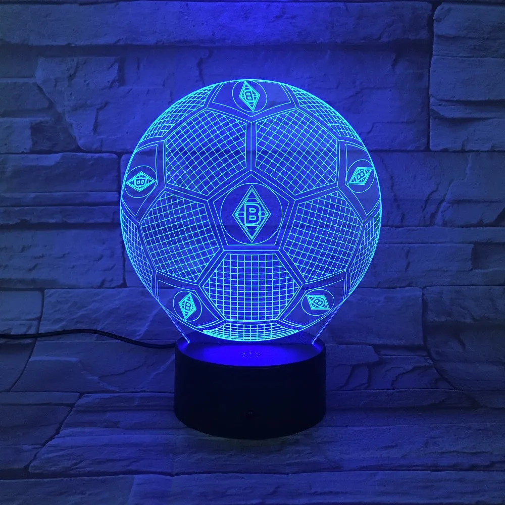 VFL 3D Home Light LED Table Lamp FC Soccer Night Light 3D Light for Room Luminaria Lamp Monchengladbach
VFL 3D Home Light LED Table Lamp FC Soccer Night Light 3D Light for Room Luminaria Lamp Monchengladbach
