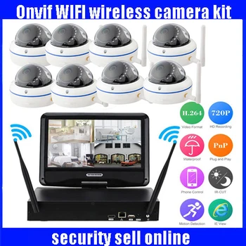 Wifi IP Camera System Kit 8CH NVR With LCD Wireless Camera Standalone System 8CH NVR 8 IP Camera 720P Security Camera System Kit
Wifi IP Camera System Kit 8CH NVR With LCD Wireless Camera Standalone System 8CH NVR 8 IP Camera 720P Security Camera System Kit