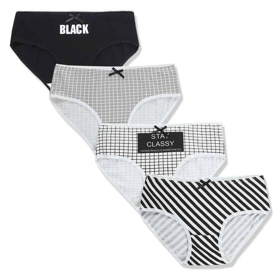 Popularity of Fan BLACK in Europe and America girl Briefs Pantie Underwear teens lattice 14-20Y Teenage Puberty Cotton 4pcs/lot
Popularity of Fan BLACK in Europe and America girl Briefs Pantie Underwear teens lattice 14-20Y Teenage Puberty Cotton 4pcs/lot