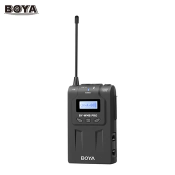 BOYA UHF Dual-Channel 48 Channels Transmitter with LCD Screen Display Compatible for BOYA BY-WM8 Wireless Microphone System
BOYA UHF Dual-Channel 48 Channels Transmitter with LCD Screen Display Compatible for BOYA BY-WM8 Wireless Microphone System