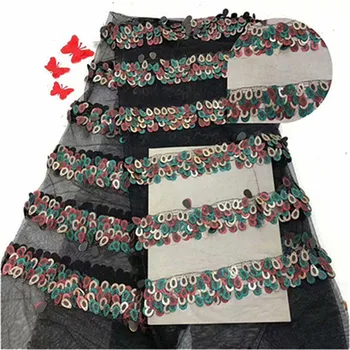 3d Sequins big Lace Fabric 2019 High Quality African Evening Dress Fabrics New Nigeria Sequined Embroidered Mesh Net Lace Fabric
3d Sequins big Lace Fabric 2019 High Quality African Evening Dress Fabrics New Nigeria Sequined Embroidered Mesh Net Lace Fabric