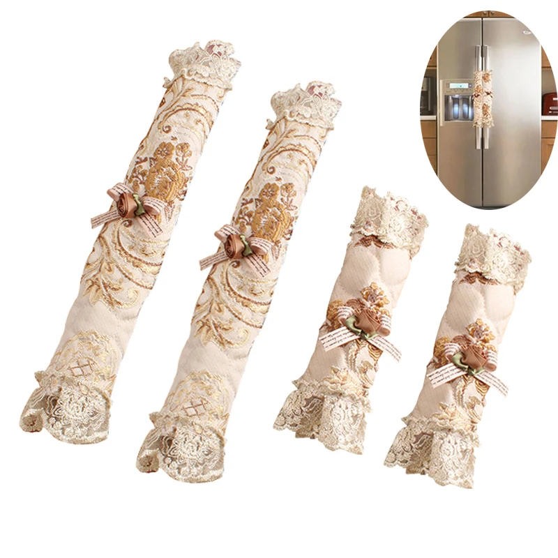 1 Pair Refrigerator Handle Cover Embroidered Lace Protective Case for Dishwashers Fridge and Closet Clean Smudges
1 Pair Refrigerator Handle Cover Embroidered Lace Protective Case for Dishwashers Fridge and Closet Clean Smudges