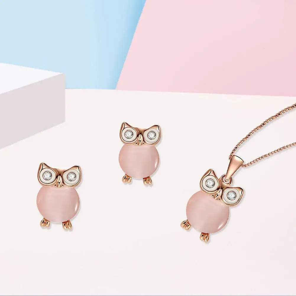 Pink Rhinestone Necklace Earrings Crystal owl-shape Pendant Choker Necklace Earring Jewelry Sets Wedding Accessories Free ship
Pink Rhinestone Necklace Earrings Crystal owl-shape Pendant Choker Necklace Earring Jewelry Sets Wedding Accessories Free ship