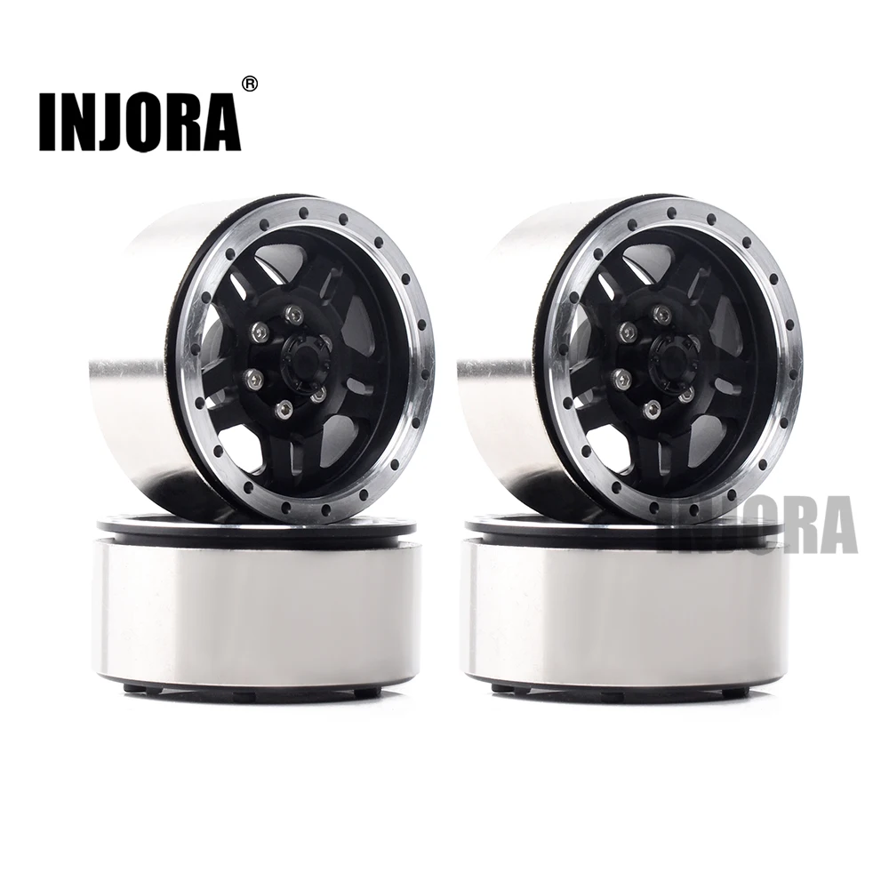 INJORA Heavier Metal Alloy 1.9 Inch Beadlock Wheel Rim for 1:10 RC Crawler Axial SCX10 & SCX10 II 90046 90047 D90 TF2
INJORA Heavier Metal Alloy 1.9 Inch Beadlock Wheel Rim for 1:10 RC Crawler Axial SCX10 & SCX10 II 90046 90047 D90 TF2
