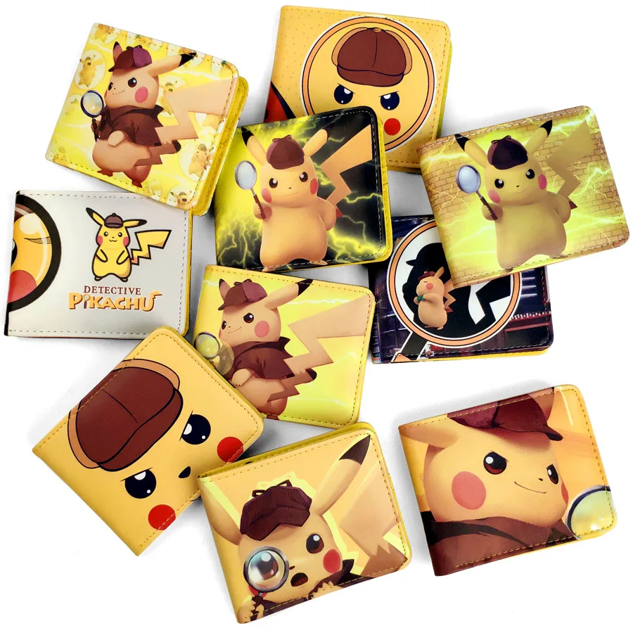 Pokemon Pikachu Children Kids Cartoon Character Wallet Coin Purse Toy