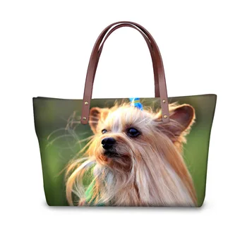 Yorkies Women Casual Handbags Big Capacity Shoulder Cross-body Bags for Ladies 3D Animal Woman Messenger Bag Tote
Yorkies Women Casual Handbags Big Capacity Shoulder Cross-body Bags for Ladies 3D Animal Woman Messenger Bag Tote