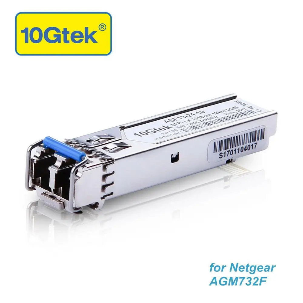 AGM731F for Netgear, Gigabit SFP module, Single-Mode, Mini-GBIC, 10 km Fiber Optic SFP Transceiver Module SMF
AGM731F for Netgear, Gigabit SFP module, Single-Mode, Mini-GBIC, 10 km Fiber Optic SFP Transceiver Module SMF