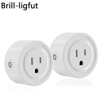 Smart Power Socket Plug Mini Wi-Fi Enabled Wireless Timing Socket Outlet Switches Work with Amazon Alexa and Google Assistant
Smart Power Socket Plug Mini Wi-Fi Enabled Wireless Timing Socket Outlet Switches Work with Amazon Alexa and Google Assistant
