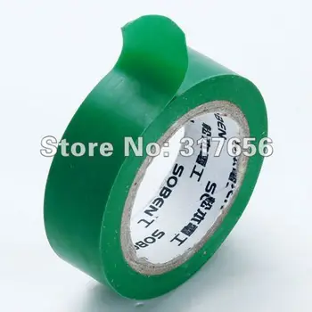 50pcs/lot,Green PVC Electrical Insulating fireproof Acidproof Adhesive Tape 18mm x10m x0.13mm NEW
50pcs/lot,Green PVC Electrical Insulating fireproof Acidproof Adhesive Tape 18mm x10m x0.13mm NEW