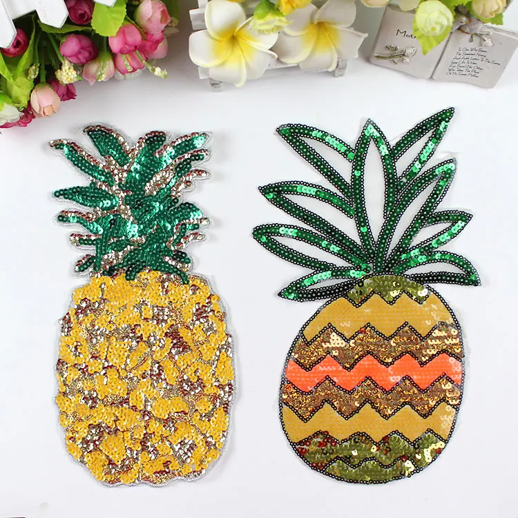 Fashion pineapple Large Sequins Embroidery Patches For Clothes Paillette Applique DIY Decoration Accessories
Fashion pineapple Large Sequins Embroidery Patches For Clothes Paillette Applique DIY Decoration Accessories