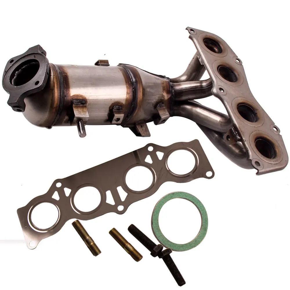 2AZ-FE Exhaust Manifold Catalytic Converter For 2002-06 Toyota Camry Solara 2.4L 2505128240; 250510H010
2AZ-FE Exhaust Manifold Catalytic Converter For 2002-06 Toyota Camry Solara 2.4L 2505128240; 250510H010