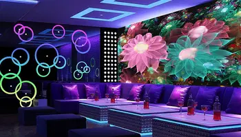 Custom art papel de parede Flowers Wallpaper for Walls 3 D Bar KTV Wall papers Decor Tooling Background Wall
Custom art papel de parede Flowers Wallpaper for Walls 3 D Bar KTV Wall papers Decor Tooling Background Wall