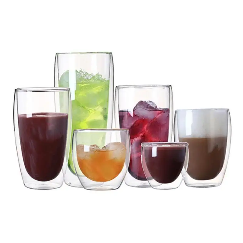 1 Pcs Heat-resistant Double Wall Glass Cup Beer Coffee Cup Handmade Creative Beer Mug Tea Mugs Transparent Drinkware A45
1 Pcs Heat-resistant Double Wall Glass Cup Beer Coffee Cup Handmade Creative Beer Mug Tea Mugs Transparent Drinkware A45