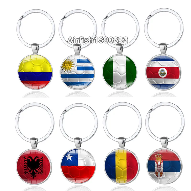 100pcs World Flag Keychain Colombia Uruguay Nigeria Costa Rica Serbia Chile Latvia Keyring Key Chain Keyfob Accessories Gifts
100pcs World Flag Keychain Colombia Uruguay Nigeria Costa Rica Serbia Chile Latvia Keyring Key Chain Keyfob Accessories Gifts