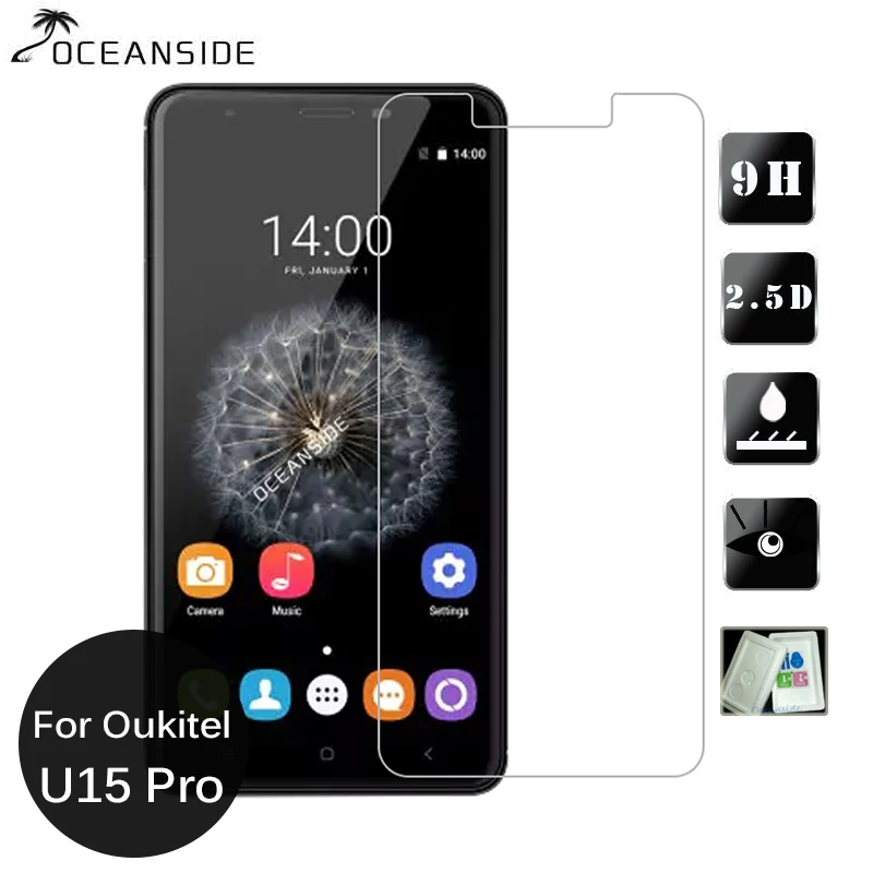 2Pcs For Oukitel U15 Pro Tempered Glass Screen Protector 2.5 9h Safety Cover Film On U 15 U15Pro pelicula de vidro
2Pcs For Oukitel U15 Pro Tempered Glass Screen Protector 2.5 9h Safety Cover Film On U 15 U15Pro pelicula de vidro