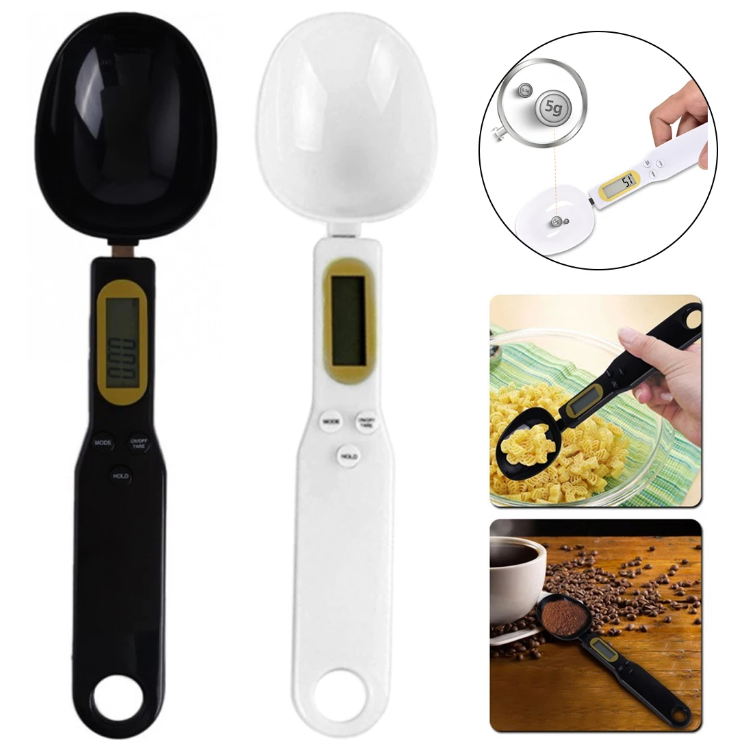 500g/0.1g Portable Precise Digital Kitchen Measuring Spoons Electronic Spoon Weight Volumn Food LCD Display Food Scale
500g/0.1g Portable Precise Digital Kitchen Measuring Spoons Electronic Spoon Weight Volumn Food LCD Display Food Scale
