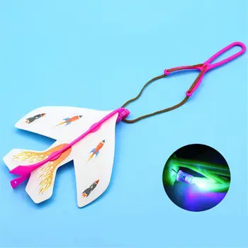 LED Slingshot Glider Foam Aircraft Flash Light Flying Plane Ejection Plane Party Favors Kids Toys Gift Luminous Toys
LED Slingshot Glider Foam Aircraft Flash Light Flying Plane Ejection Plane Party Favors Kids Toys Gift Luminous Toys