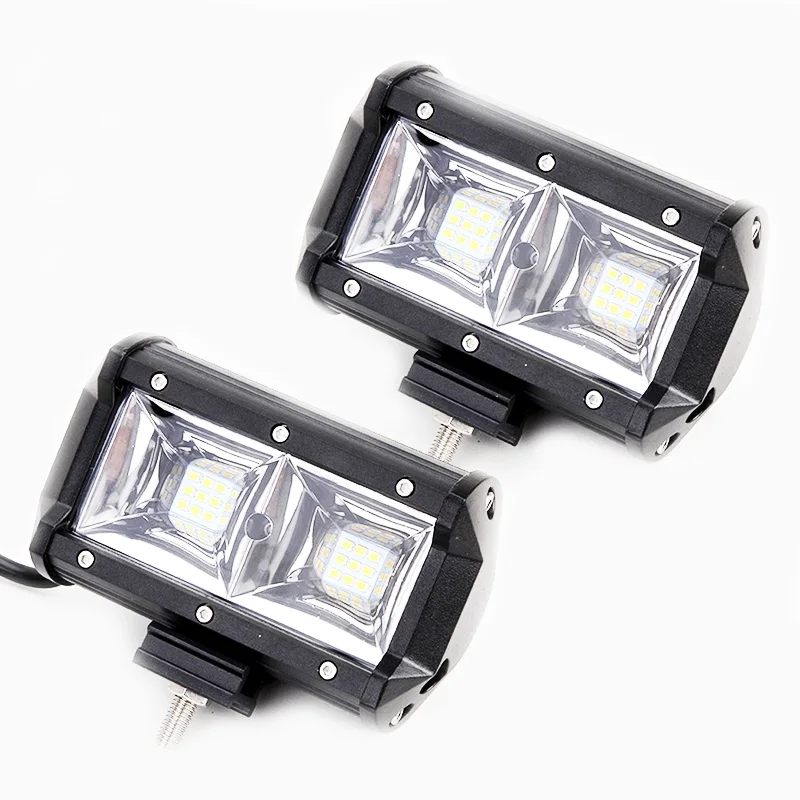 2 X 5" 18 LED Light Bar Flood Beam Work Lights 54W 8000 Lumens Super Bright Off Road Driving Fog Lights for Jeep Truck ATV SUV
2 X 5" 18 LED Light Bar Flood Beam Work Lights 54W 8000 Lumens Super Bright Off Road Driving Fog Lights for Jeep Truck ATV SUV