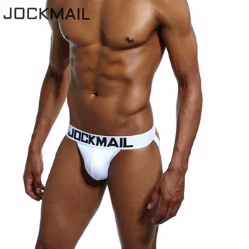 JOCKMAIL Brand Men Sexy Brief Jockstraps Cotton Male Backless Buttocks tanga hombre G-string Thongs
JOCKMAIL Brand Men Sexy Brief Jockstraps Cotton Male Backless Buttocks tanga hombre G-string Thongs