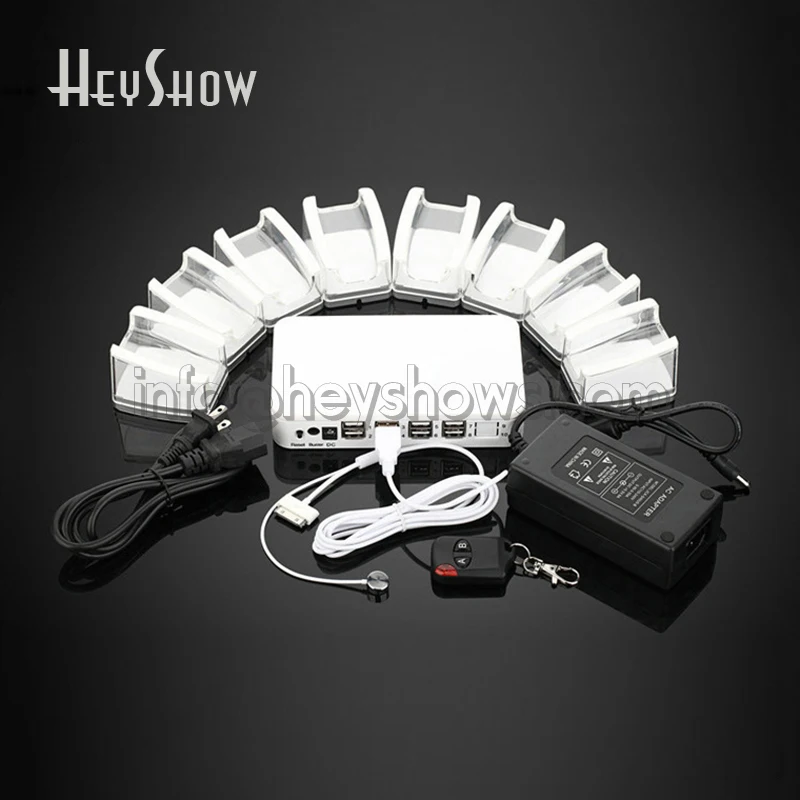 8 Ports Mobile Phone Security System Cellphone Display Burglar Alarm Holder With Security Box Acrylic Stand Charging Cable
8 Ports Mobile Phone Security System Cellphone Display Burglar Alarm Holder With Security Box Acrylic Stand Charging Cable