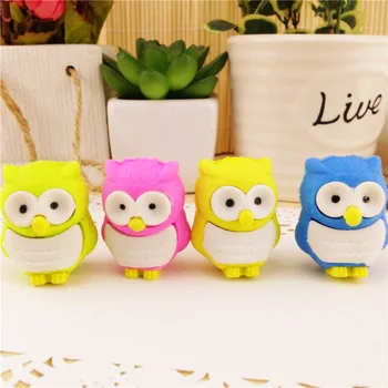 20 PCs Korean Creative Cartoon Cute Animal Shape OWL Eraser Student Children's Rubber Stationery
20 PCs Korean Creative Cartoon Cute Animal Shape OWL Eraser Student Children's Rubber Stationery