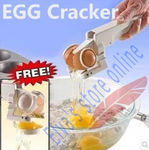 EZ Cracker Eggbeater Auto Egg stiring Separator Divider Cooking tools Kitchen helper tool
EZ Cracker Eggbeater Auto Egg stiring Separator Divider Cooking tools Kitchen helper tool