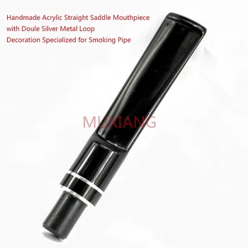 MUXIANG Briar Wood Rosewood Tobacco Pipe Specialized Acrylic Straight Saddle Mouthpiece with Double Silver Loop Design be0042
MUXIANG Briar Wood Rosewood Tobacco Pipe Specialized Acrylic Straight Saddle Mouthpiece with Double Silver Loop Design be0042