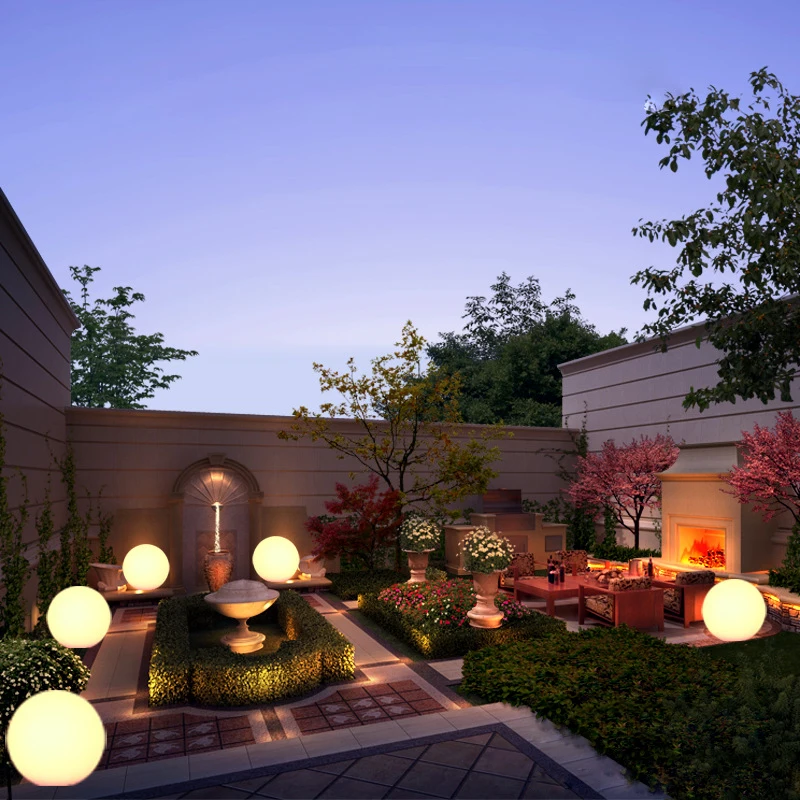 Waterproof Remote Control Garden Light Ball RGB Colorful Lawn LED Floating Ball illuminated Outdoor Swimming Pool Ball Lights
Waterproof Remote Control Garden Light Ball RGB Colorful Lawn LED Floating Ball illuminated Outdoor Swimming Pool Ball Lights