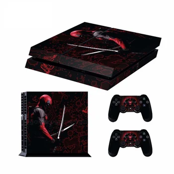 Removable Waterproof New Marvel Deadpool for PS4 Skin Sticker Cover for Sony PS4 PlayStation 4 Console and 2 controller skins
Removable Waterproof New Marvel Deadpool for PS4 Skin Sticker Cover for Sony PS4 PlayStation 4 Console and 2 controller skins