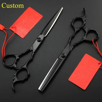 Custom professional japan 440c steel Retro Black 6 inch hair scissors cutting barber salon thinning shears hairdressing scissors
Custom professional japan 440c steel Retro Black 6 inch hair scissors cutting barber salon thinning shears hairdressing scissors
