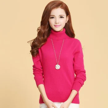 2019 Autumn Winter Solid color large code Pullovers Sweaters Women Turtleneck Long Sleeve Leisure loose Female cc125
2019 Autumn Winter Solid color large code Pullovers Sweaters Women Turtleneck Long Sleeve Leisure loose Female cc125