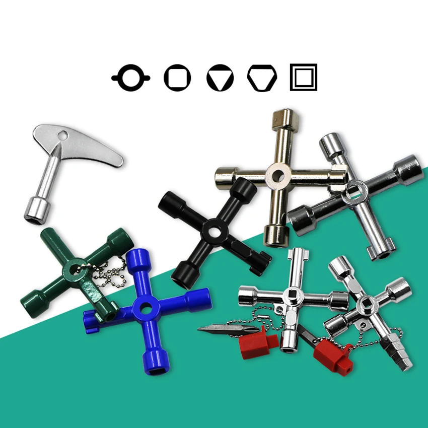 Multifunction Wrenches 4 Ways Universal Triangle Wrench Key Plumber Keys Triangle For Gas Electric Meter Cabinet Bleed Radiators
Multifunction Wrenches 4 Ways Universal Triangle Wrench Key Plumber Keys Triangle For Gas Electric Meter Cabinet Bleed Radiators