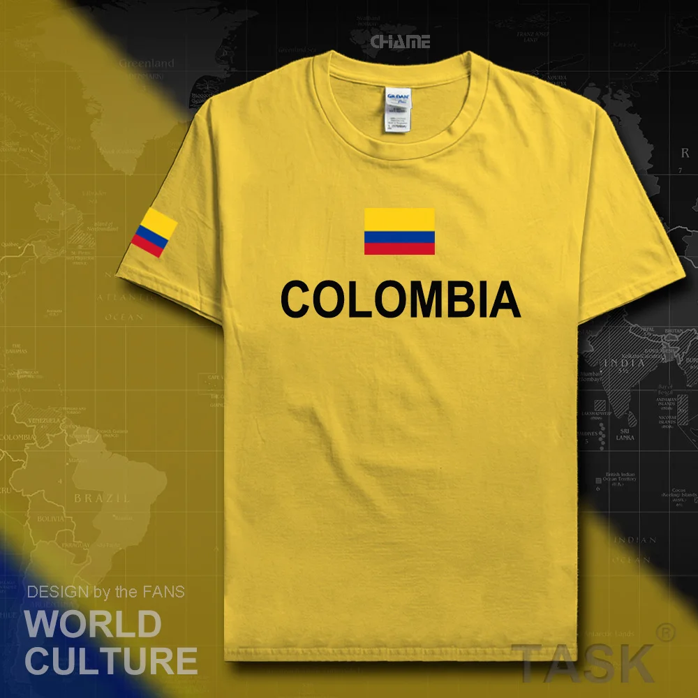 Colombia men t shirt fashion 2017 nation team jerseys t shirt cotton t-shirt meeting fitness gyms clothing tees country flag COL
Colombia men t shirt fashion 2017 nation team jerseys t shirt cotton t-shirt meeting fitness gyms clothing tees country flag COL