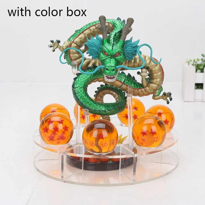 Shenron Statue with Dragon Balls Color Box