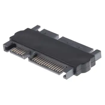 Black High Speed 500Mbps 7+15Pin Male to Male Port Converter HDD Adapter for 2.5 inch SATA HDD SSD Hard Disk Drive
Black High Speed 500Mbps 7+15Pin Male to Male Port Converter HDD Adapter for 2.5 inch SATA HDD SSD Hard Disk Drive