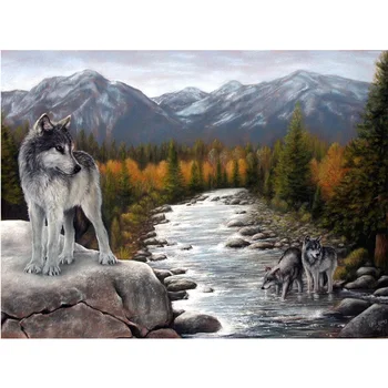 5D DIY Diamond Painting Wolves Set Rhinestone Pictures Round Mosaic Diamond Painting Home Decoration YZ358
5D DIY Diamond Painting Wolves Set Rhinestone Pictures Round Mosaic Diamond Painting Home Decoration YZ358