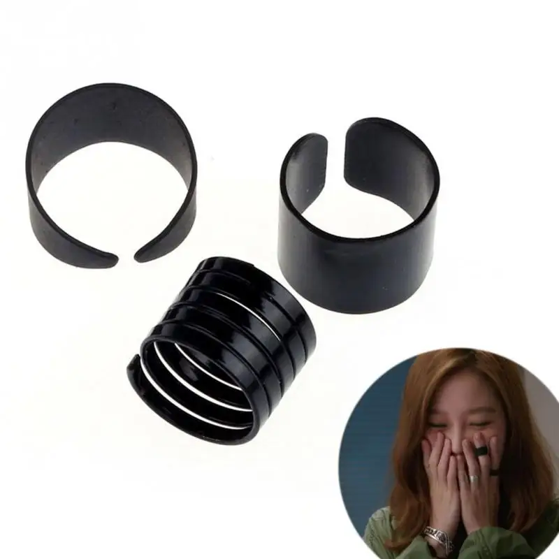 3 Pcs Fashion Knuckle Rings Set Punk Gothic Rings Wide Cool Gift Cocktail Rings Gift Women Men Unisex Black Simple Rings
3 Pcs Fashion Knuckle Rings Set Punk Gothic Rings Wide Cool Gift Cocktail Rings Gift Women Men Unisex Black Simple Rings
