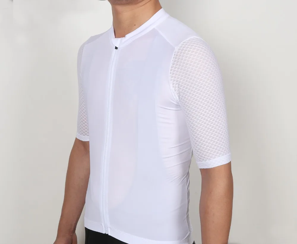 Spexcel 2018 white cycling jersey short sleeve pro team areo riding cloths Mesh fabric with newest fabric for hot summer
Spexcel 2018 white cycling jersey short sleeve pro team areo riding cloths Mesh fabric with newest fabric for hot summer