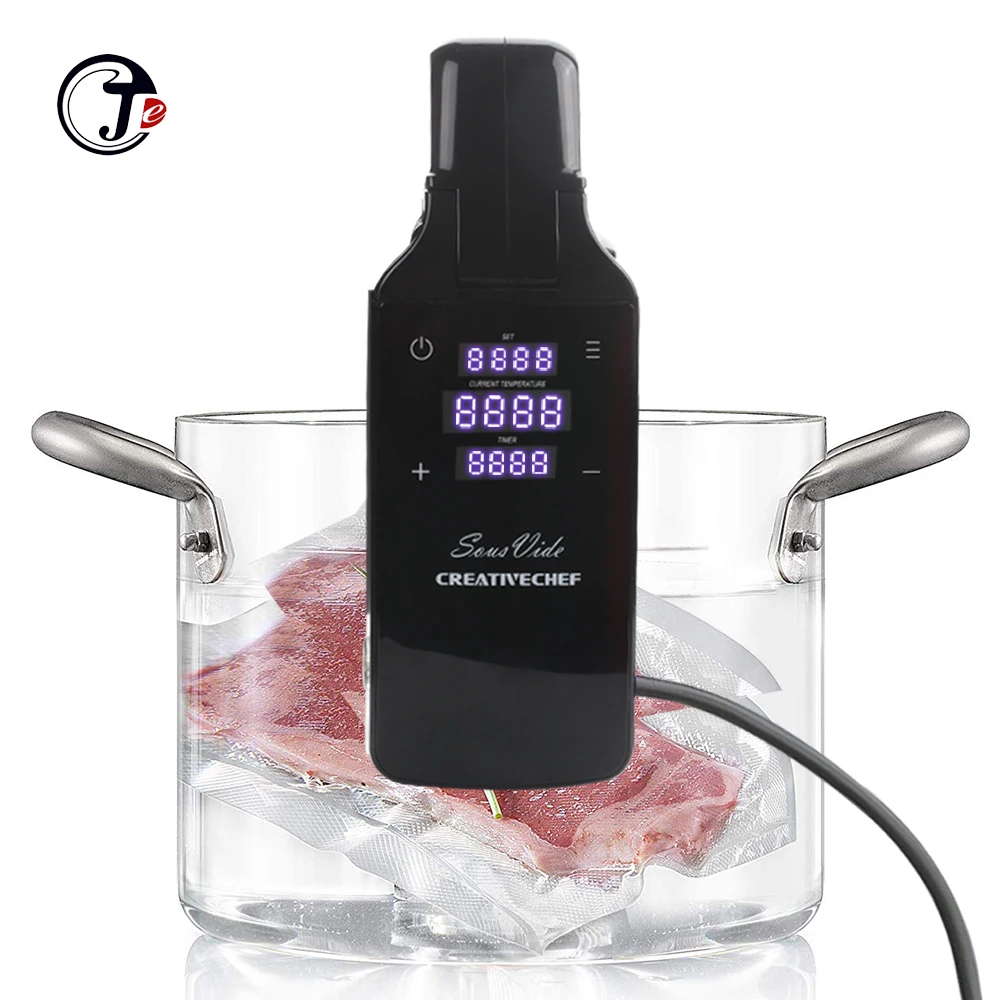 800W Sous Vide Cooker Food Vacuum Slow Cooker Nano Kitchen Appliance Thermal Immersion Circulator Digital Timer Display
800W Sous Vide Cooker Food Vacuum Slow Cooker Nano Kitchen Appliance Thermal Immersion Circulator Digital Timer Display