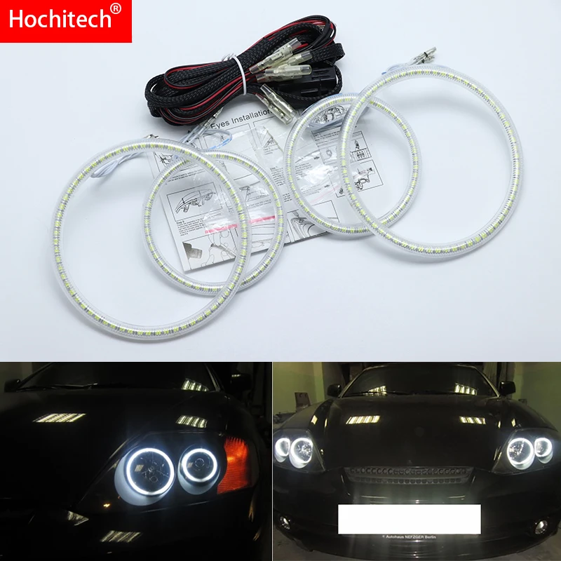 Для Hyundai Tiburon 2003 2004 2005 2006 ультра яркие красные/зеленые/Белый светодиодный глаза