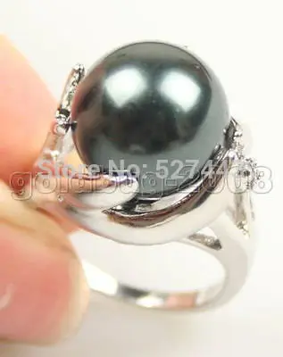 Wholesale FREE SIPP>Genuine Freshwater Cultured Black Shell Pearl Ring Size 7# 8# 9#
Wholesale FREE SIPP>Genuine Freshwater Cultured Black Shell Pearl Ring Size 7# 8# 9#