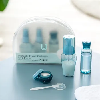Travel Bottles Set 6 Pcs Leak Proof Containers for Toiletries Makeup Liquid Bottling pressing mist spray bottle cosmetics set
Travel Bottles Set 6 Pcs Leak Proof Containers for Toiletries Makeup Liquid Bottling pressing mist spray bottle cosmetics set