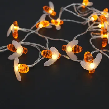 Brand New Quality String Lights Honey Bee Outdoor Powered Lamp Shape Garden Yard Decoration Fairy Light Dropshipping DA
Brand New Quality String Lights Honey Bee Outdoor Powered Lamp Shape Garden Yard Decoration Fairy Light Dropshipping DA