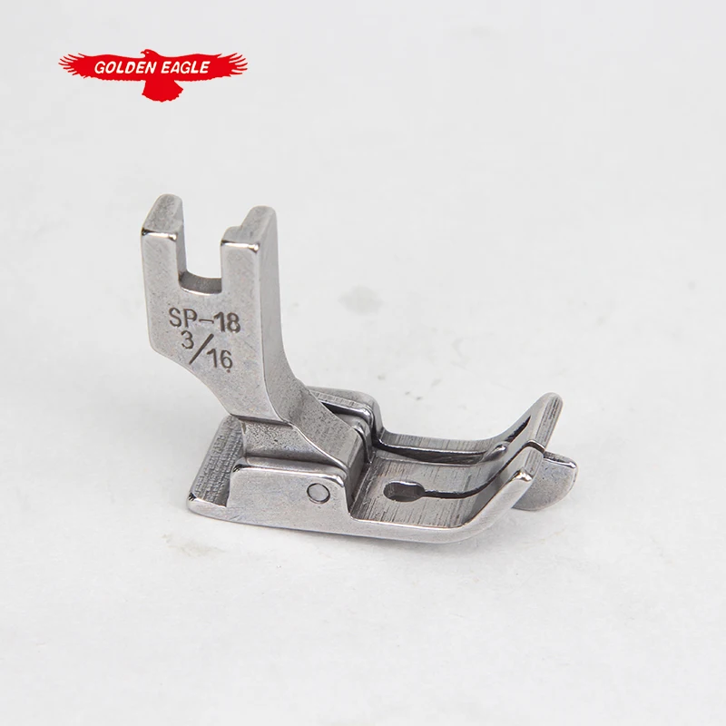 Flat plastic with knife presser foot SP-18R 3/16 Teflon right ribbed mouth presser foot for sewing machine
Flat plastic with knife presser foot SP-18R 3/16 Teflon right ribbed mouth presser foot for sewing machine