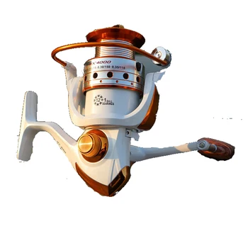 Durable Fishing Reel Pre-Loading Spinning Wheel White 500/9000S Metal 12+1 BB 4.1:1 5.2:1 5.5:1 160/660g Wooden Handle
Durable Fishing Reel Pre-Loading Spinning Wheel White 500/9000S Metal 12+1 BB 4.1:1 5.2:1 5.5:1 160/660g Wooden Handle