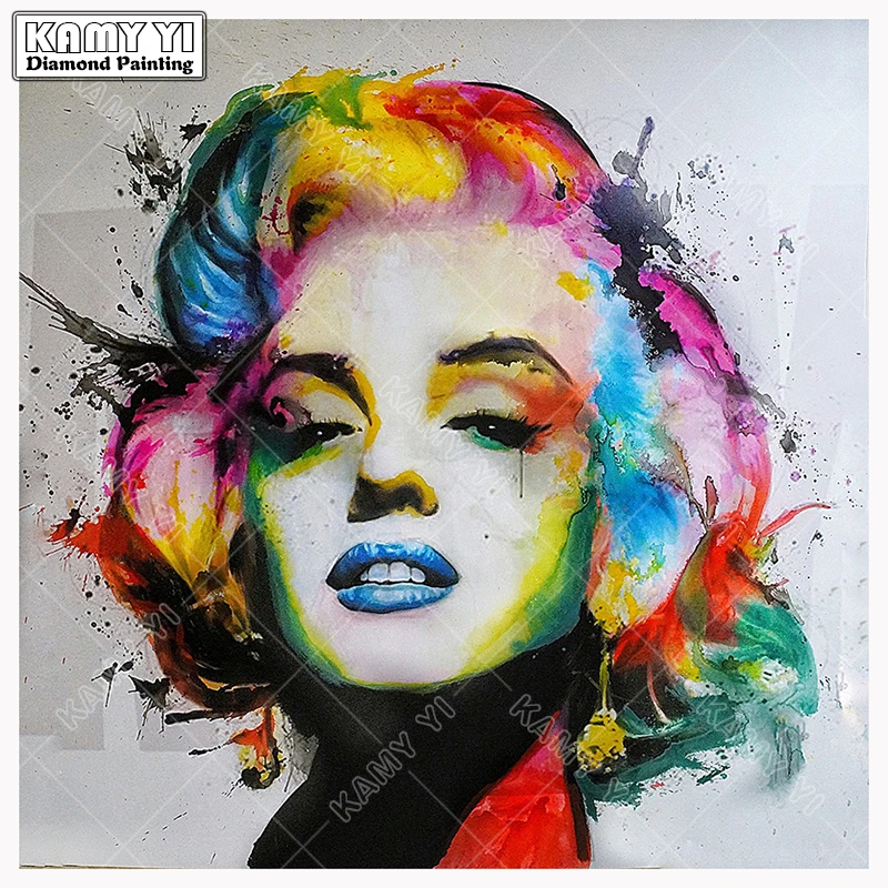 Full Square 5D Diy Diamond Painting Cross Stitch "Marilyn Monroe" 3D Diamond Embroidery Rhinestone Mosaic Decor Paintings Gift
Full Square 5D Diy Diamond Painting Cross Stitch "Marilyn Monroe" 3D Diamond Embroidery Rhinestone Mosaic Decor Paintings Gift